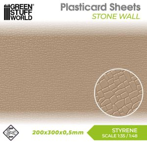 Plasticard - Stone Wall 1