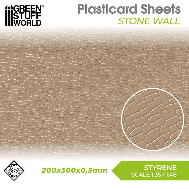Plasticard - Stone Wall 1