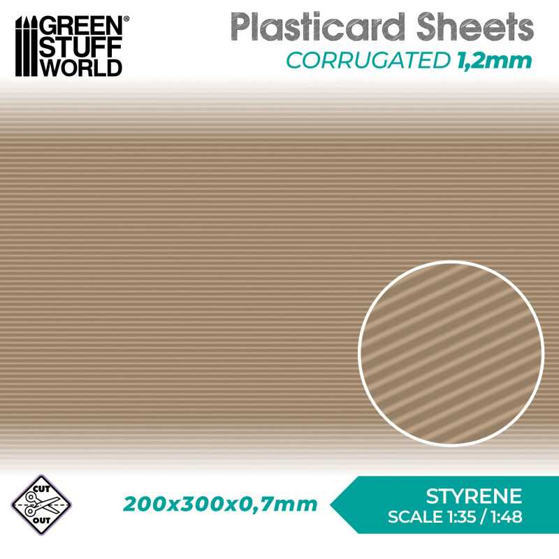 Plasticard - Corrugated 1