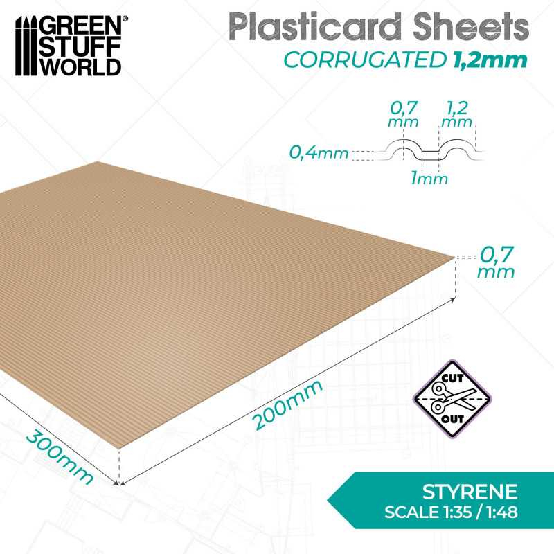 Plasticard - Corrugated 2