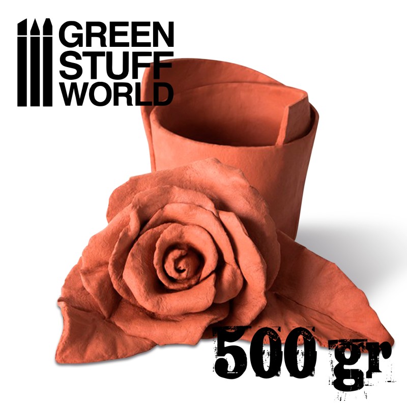 Modelling clay DAS Terracota - 500gr. 2