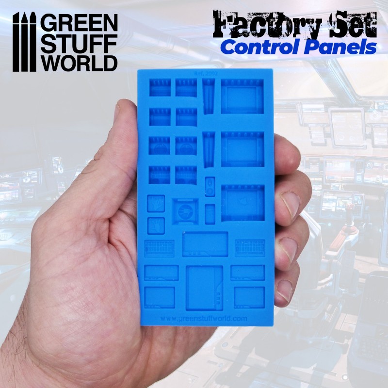 Silicone Molds - Control Panels 2