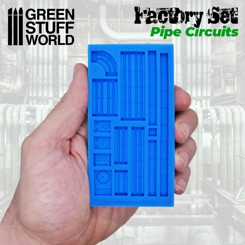 Silicone Molds - Pipe Circuits 2