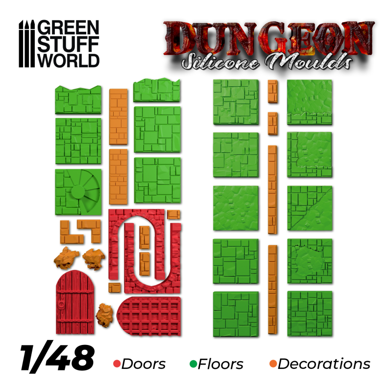 Dungeon Silicone mould 2