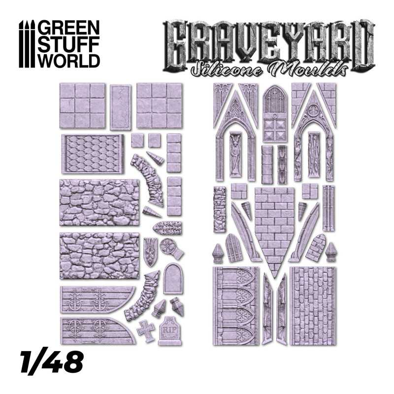 Silicone Moulds - Graveyard 4