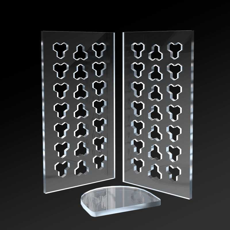 Acrylic molds - Trihex Paver 4