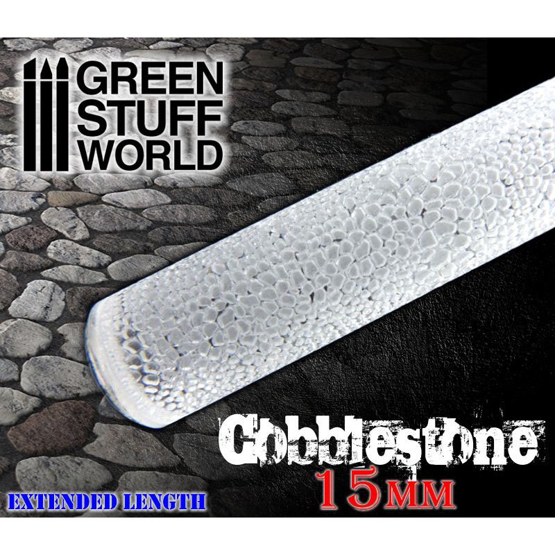 Rolling Pin COBBLESTONE 15mm 1