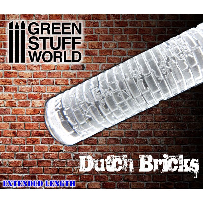 Rolling Pin DUTCH BRICKS 1