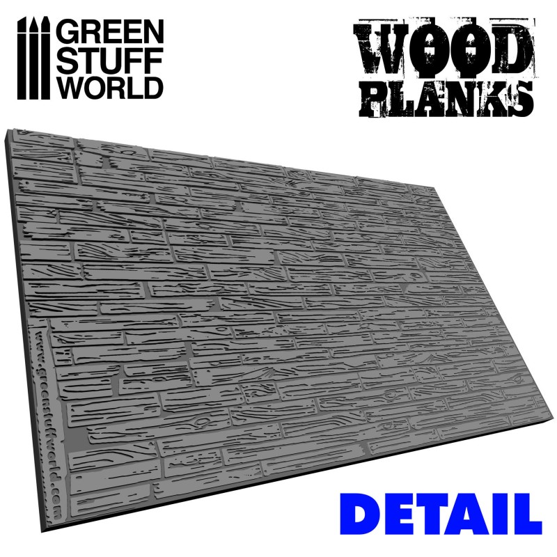 Rolling Pin WOOD PLANKS 2