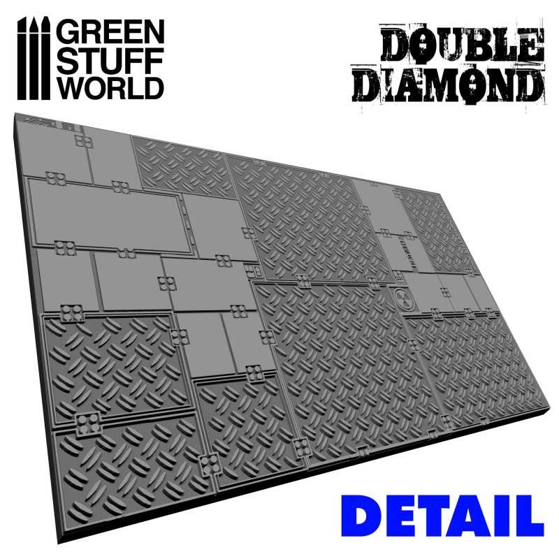 Rolling Pin DOUBLE DIAMOND 2