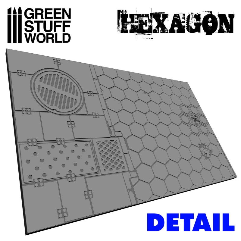 Rolling Pin HEXAGONS 2