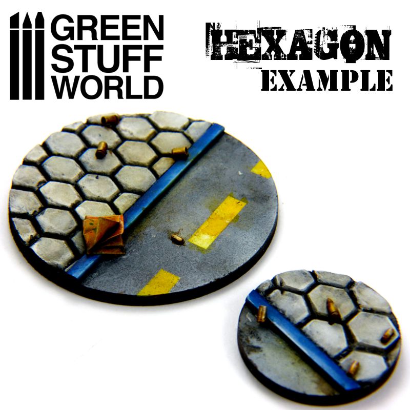 Rolling Pin HEXAGONS 4