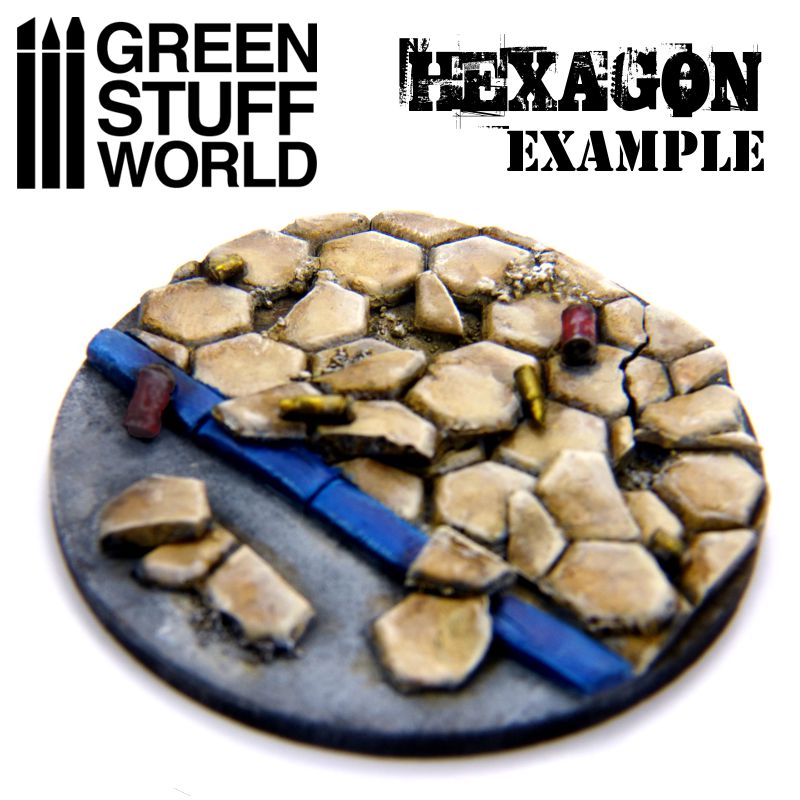 Rolling Pin HEXAGONS 5