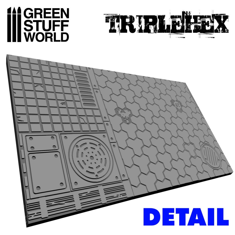 Rolling Pin TRIPLEHEX 2
