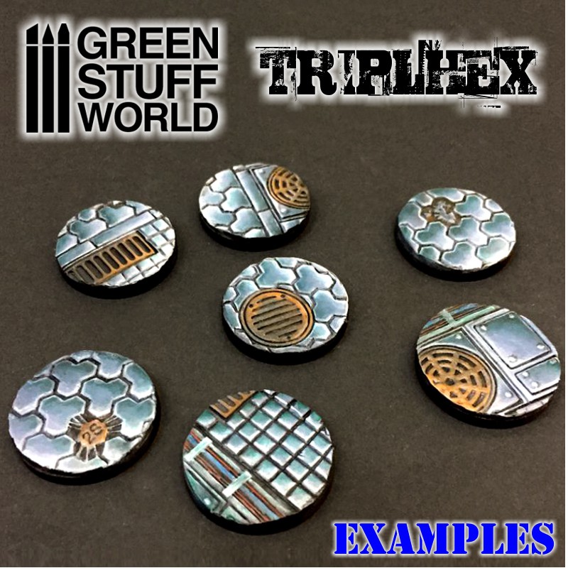 Rolling Pin TRIPLEHEX 3