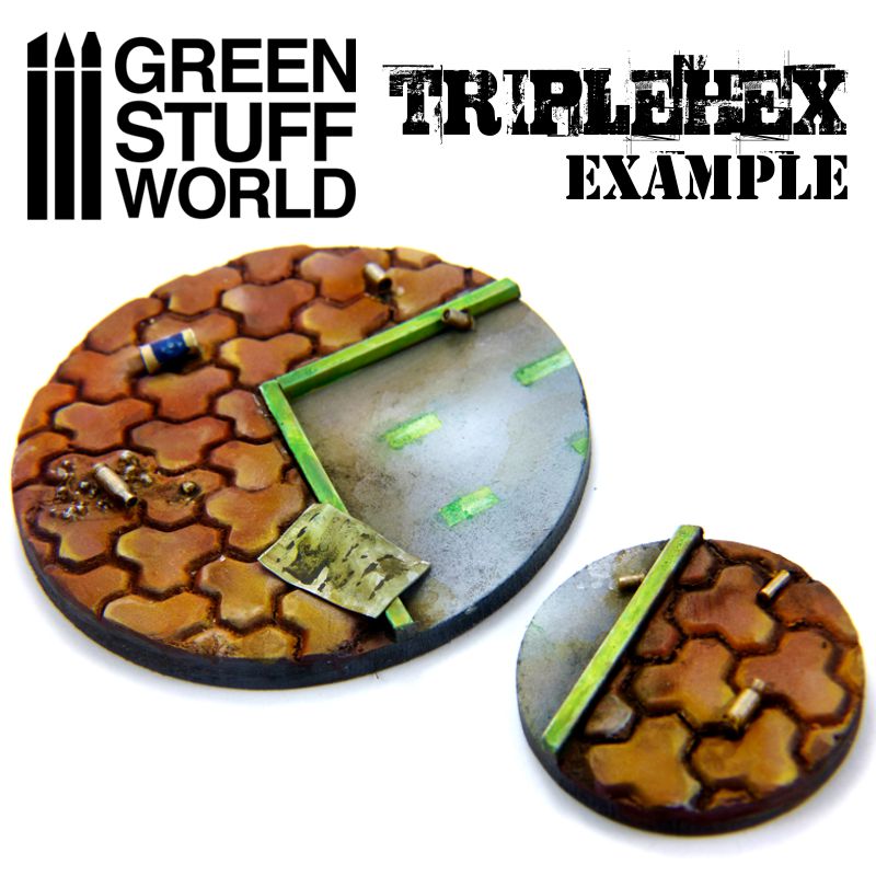 Rolling Pin TRIPLEHEX 4