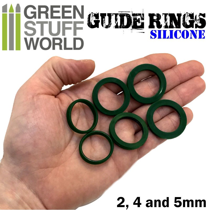 Silicone Rolling Pin Guide Rings 2