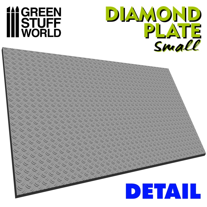 Rolling Pin SMALL DIAMOND PLATE 2