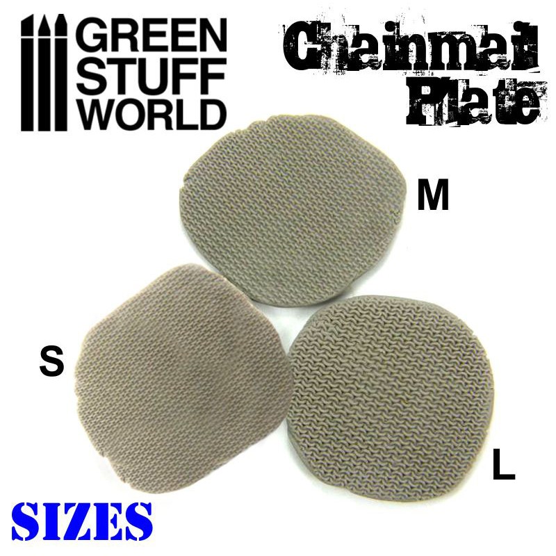 Texture Plate - ChainMail - Size S 2