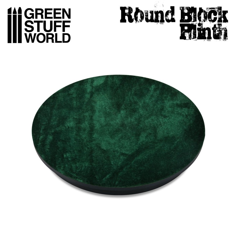 Round Top Display Plinth 8cm 3