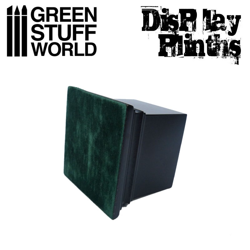 Square Top Display Plinth 6x6 cm - Black 3
