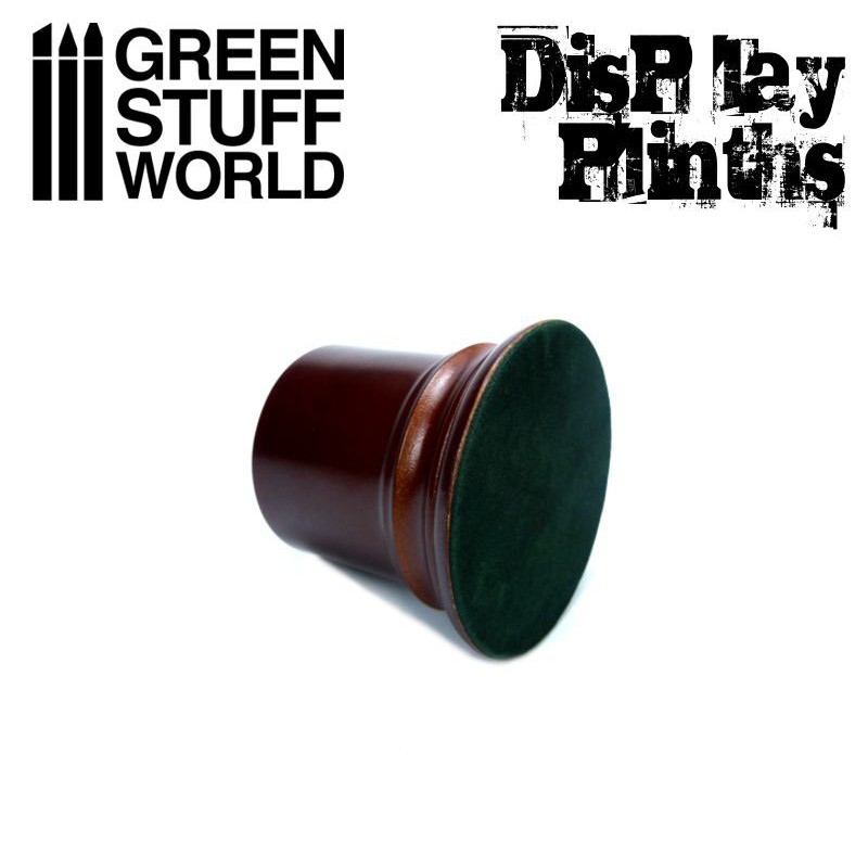 Round Display Plinth 4.5 cm - Hazelnut Brown 2