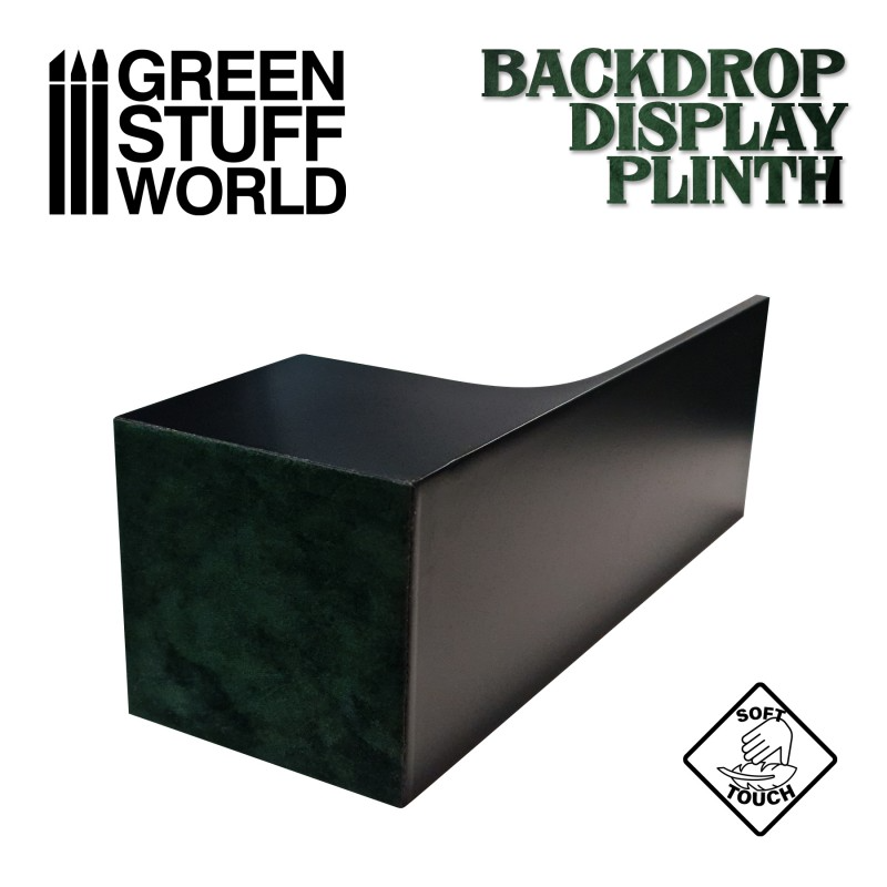 Backdrop Display Plinth 6x6x6cm Black 2