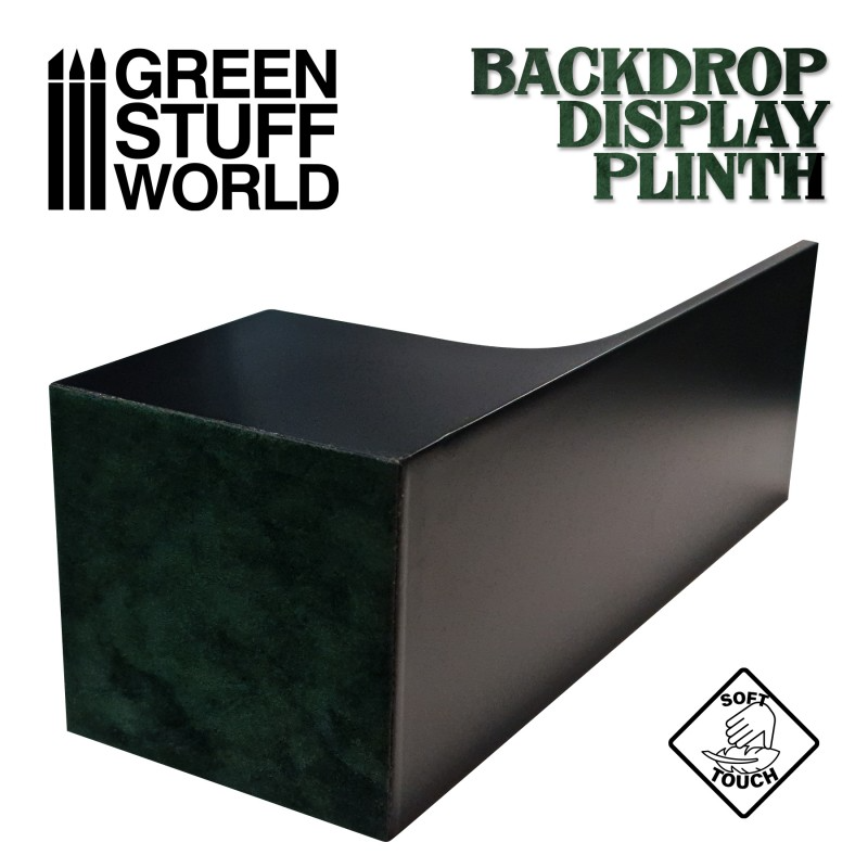 Backdrop Display Plinth 7x7x6cm Black 2