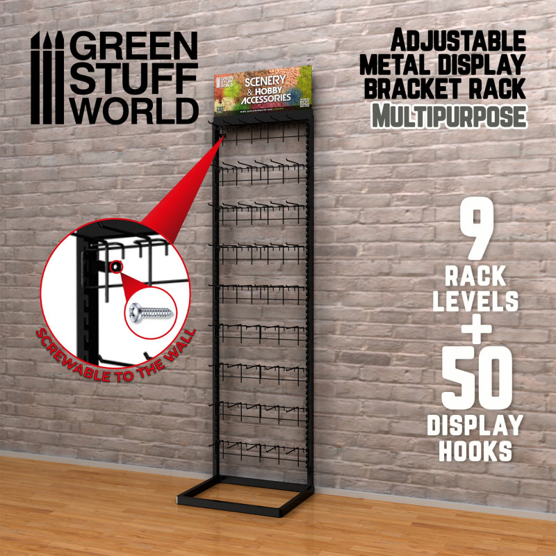 GSW Adjustable Metal Display 2