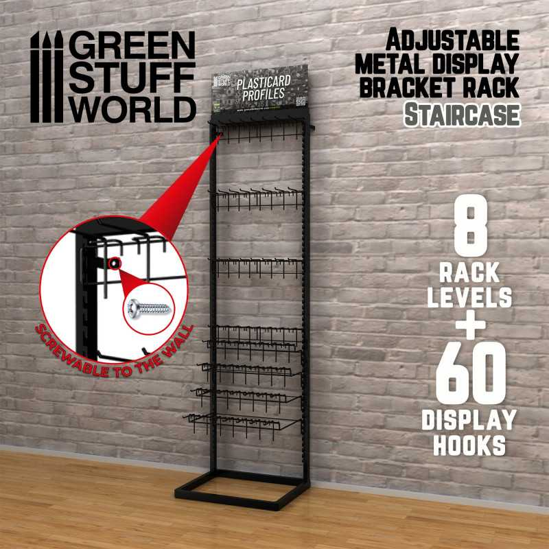 GSW Adjustable Metal Display - Stairase 2