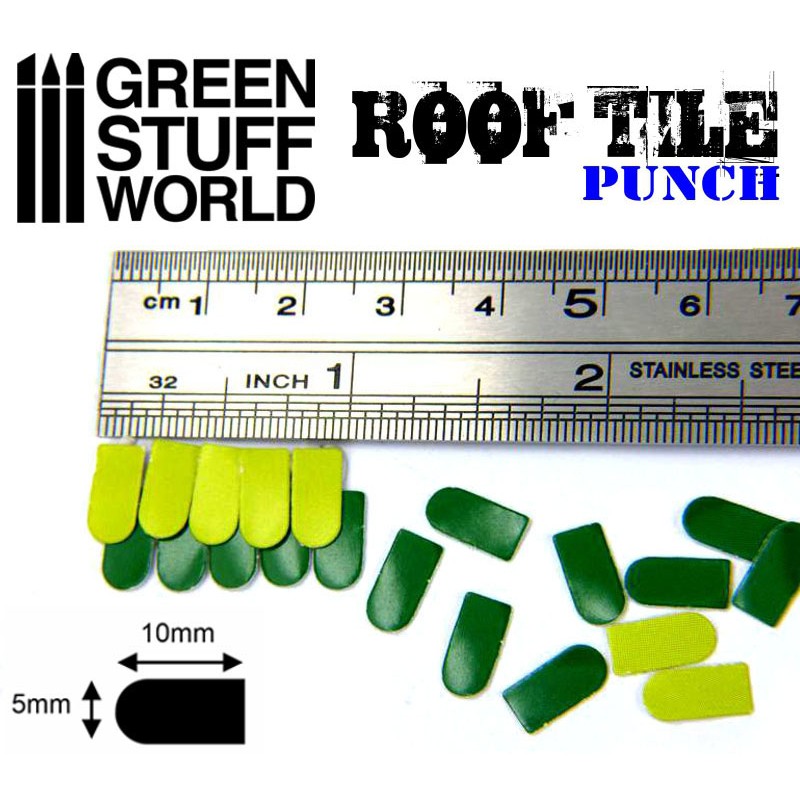 Miniature ROOF TILE Punch 2