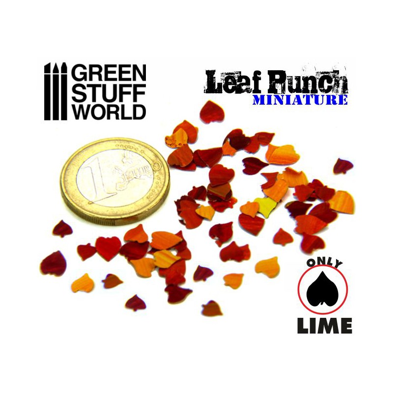 Miniature Leaf Punch DARK GREEN 2