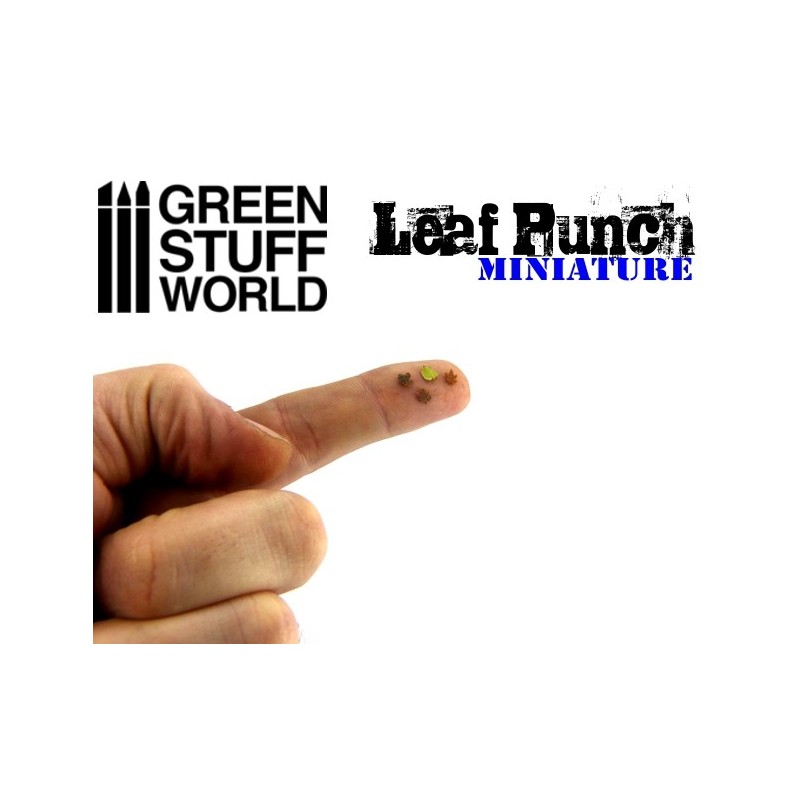 Miniature Leaf Punch GREY 2