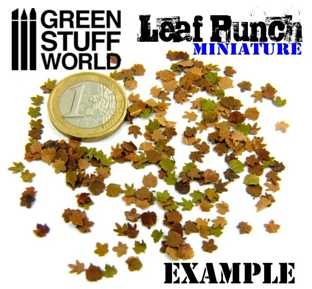 Miniature Leaf Punch GREY 4