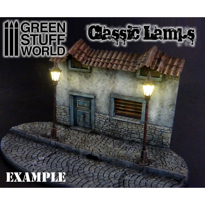 10x Classic WALL Lamps with LED Lights 3