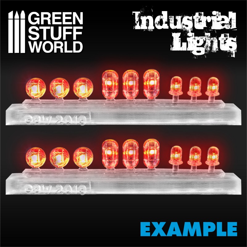 18x Resin Industrial Lights - Large 2