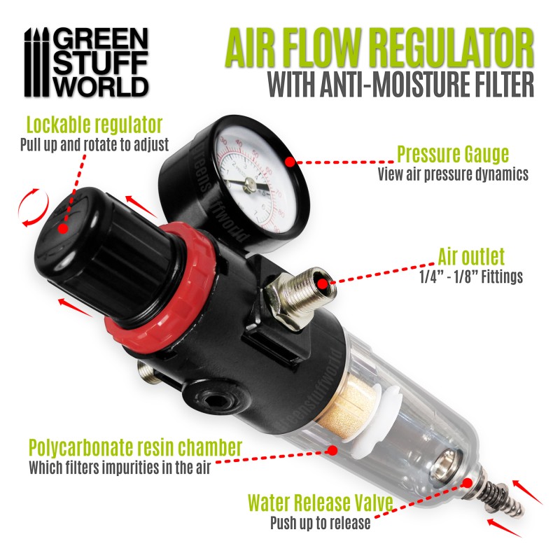 Airbrush Air Flow Regulator 2