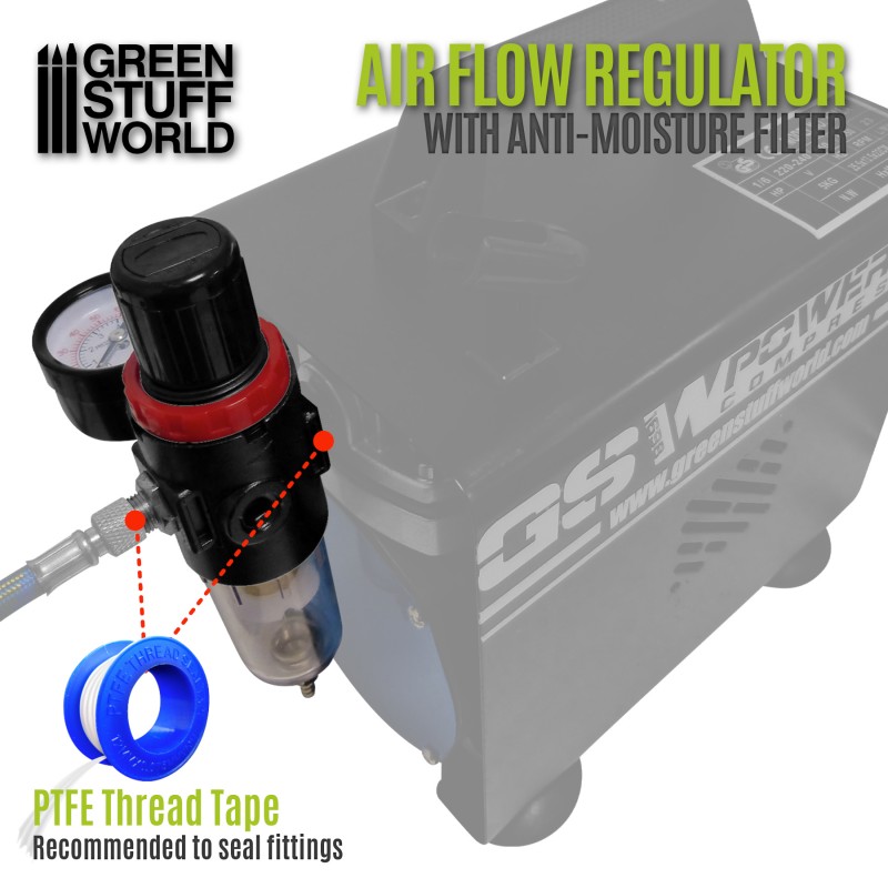 Airbrush Air Flow Regulator 3