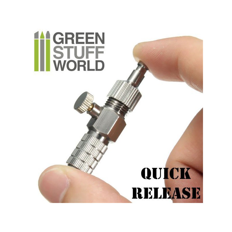 QuickRelease Adaptor with Air Flow Control 1/8 2