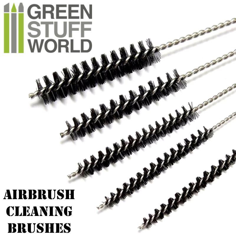 Airbrush Cleaning BRUSHES set 2