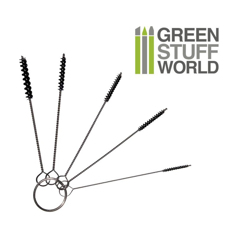 Airbrush Cleaning BRUSHES set 3
