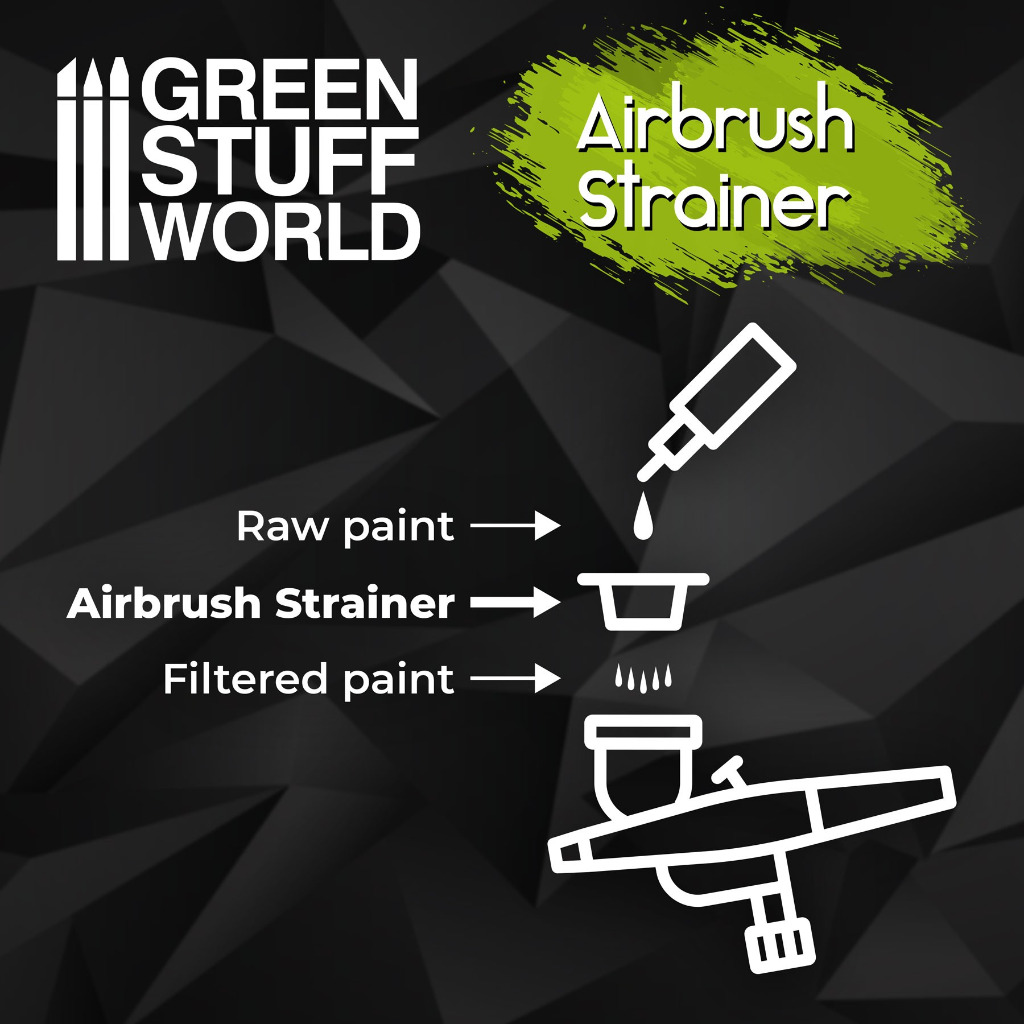 Airbrush Cup Strainers x2 3