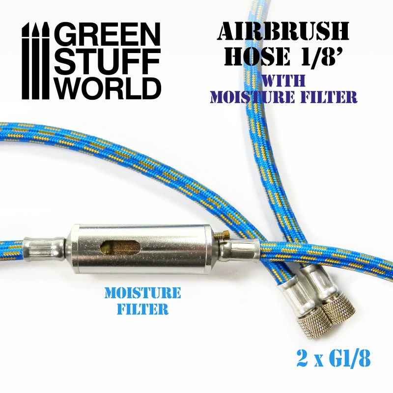 Airbrush Fabric Hose with Humidity Filter 2