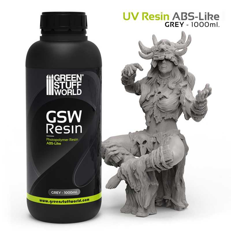 Resin for 3d printers - ABS-like Grey 1000ml 1