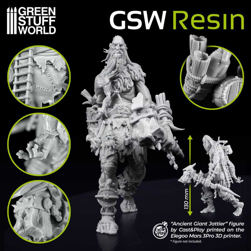 Resin for 3d printers - ABS-like Grey 1000ml 3