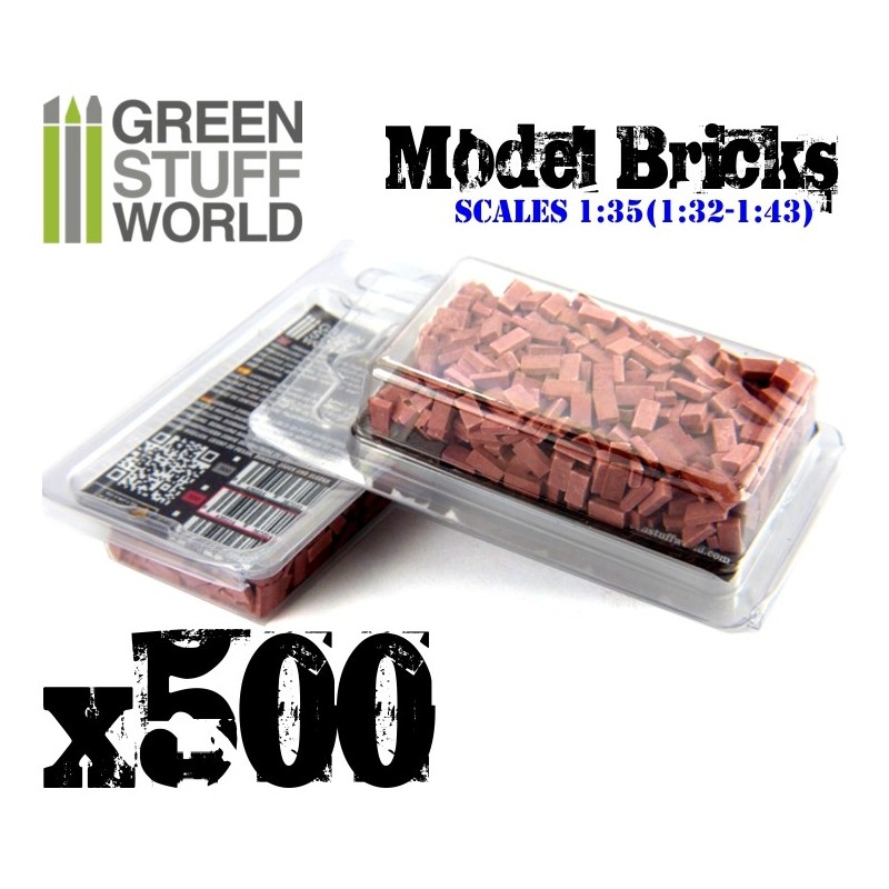 Model Bricks - Red x500 2