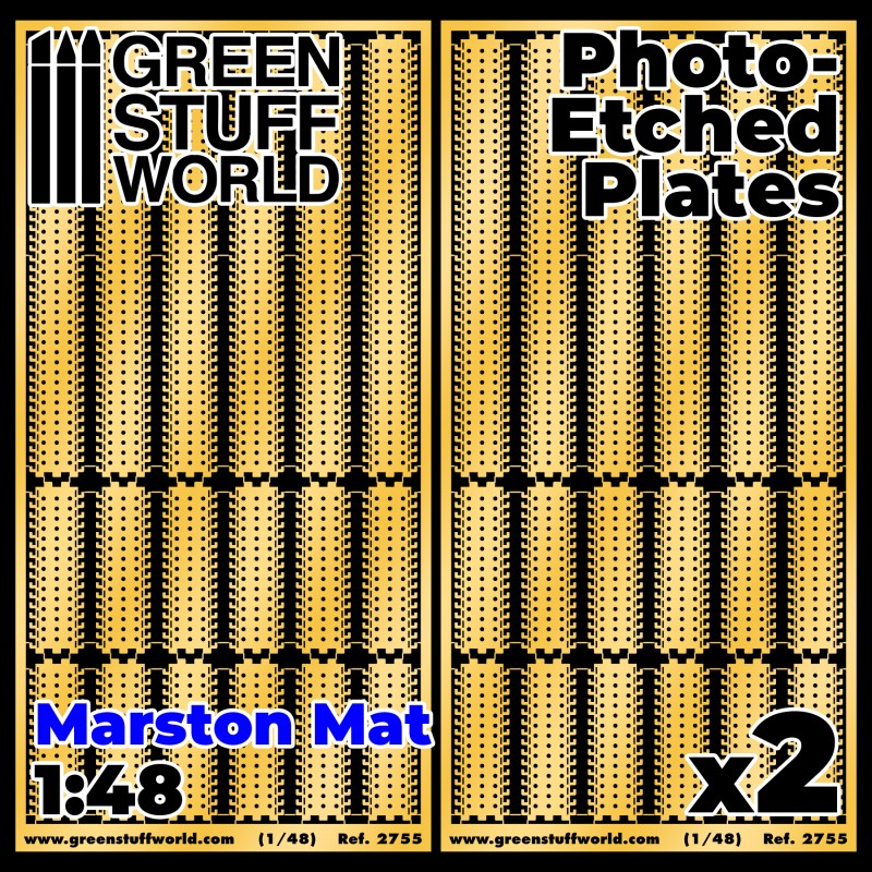 Photo etched - MARSTON MATS 1/48 2