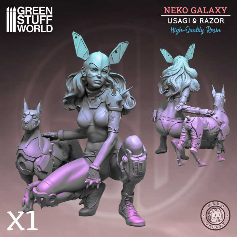 Neko Galaxy: Usagi & Razor 2