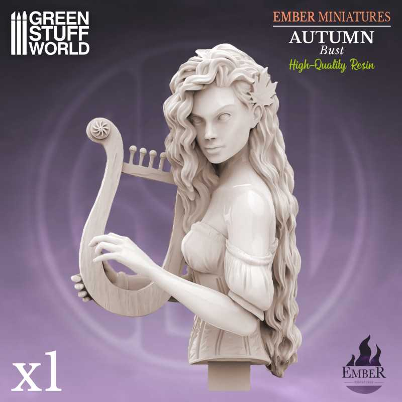 Ember Miniatures: Autumn bust 2