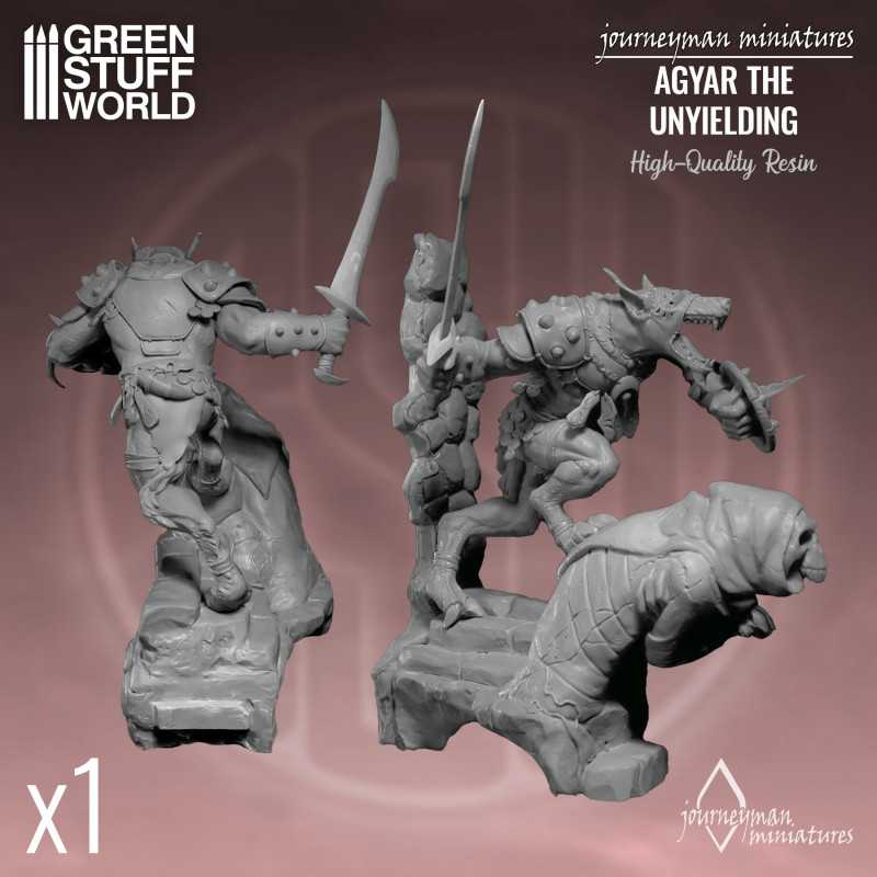 Journeyman Miniatures - Agyar the Unyeilding 2